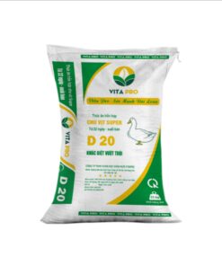 D 20 - Thức ăn hỗn hợp cho Vịt Super từ 22 ngày - xuất bán
