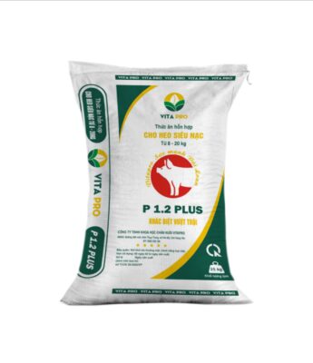 P 1.2 Plus Thức ăn hỗn hợp cho Heo siêu nạc từ 8 kg - 20 kg