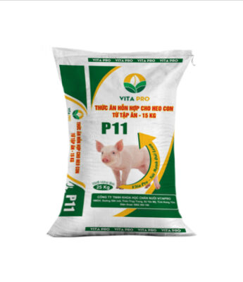 P 11 - Thức ăn hỗn hợp cho Heo con từ tập ăn - 15 kg