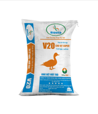 V 20 - Thức ăn hỗn hợp cho Vịt Super từ 22 ngày - xuất bán