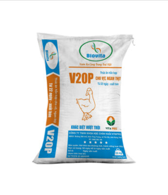 V 20P - Thức ăn hỗn hợp cho Vịt, Ngan thịt từ 22 ngày - xuất bán